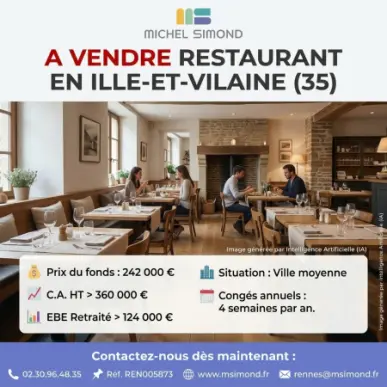 Vente - Restaurant - Ille-et-Vilaine (35)-photo-1