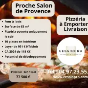 Vente - Restaurant - Pizzeria - Vente à emporter - Salon-de-Provence (13300)