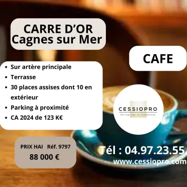 Vente - Restaurant - Café - Cagnes-sur-Mer (06800)-photo-1