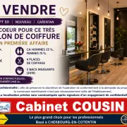 Vente - Alimentation - Salon de coiffure - Appeville (50500)