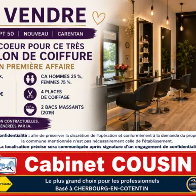 Vente - Alimentation - Salon de coiffure - Appeville (50500)-photo-1