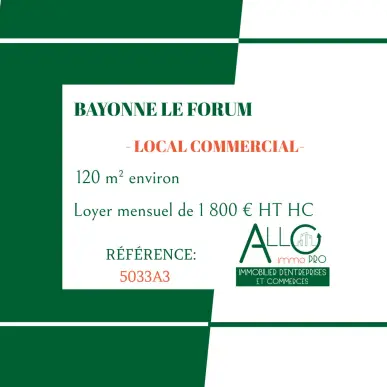 Location Local Commercial - Bayonne (64100)-photo-2