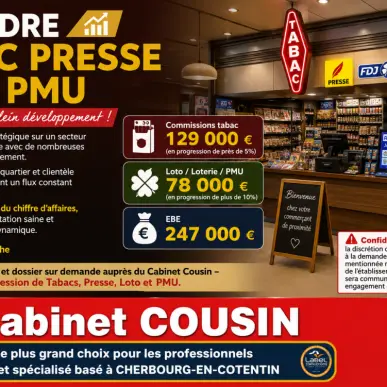 Vente - Tabac - Alimentation - Loto - Presse - Cherbourg-Octeville (50100)-photo-1