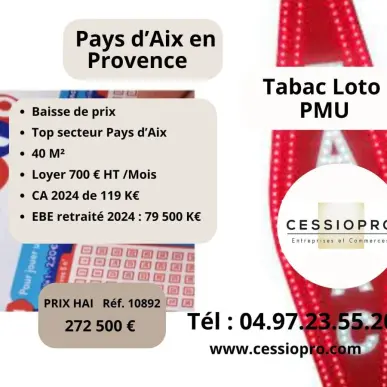 Vente - Tabac - Loto - PMU - Aix-en-Provence (13100)-photo-2