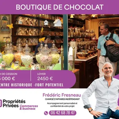 Vente - Chocolaterie Chocolatier - Morbihan (56)-photo-1