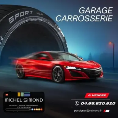 Vente - Carrosserie - Garage - Pyrénées-Orientales (66)-photo-2