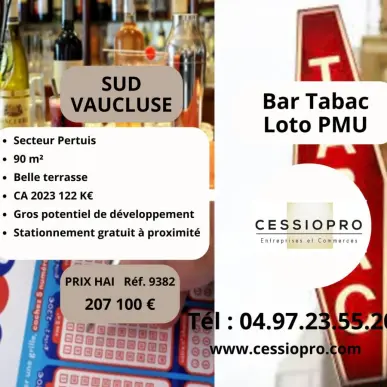 Vente - Bar - Tabac - Loto - PMU - La Bastidonne (84120)-photo-2