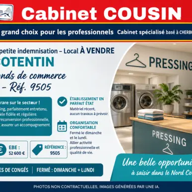 Vente - Alimentation - Pressing - Cherbourg-Octeville (50100)-photo-1
