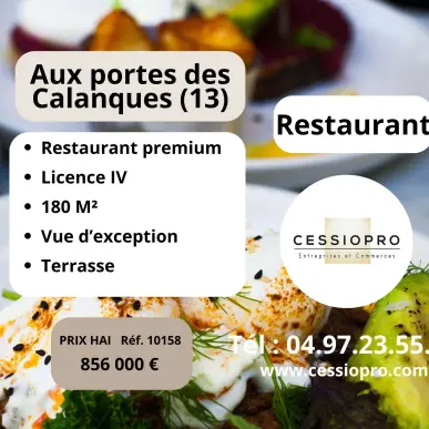 Vente - Restaurant - Licence IV - Cassis (13260)-photo-1