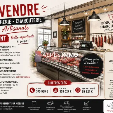 Vente - Boucherie - Charcuterie - Hautes-Alpes (05)-photo-7