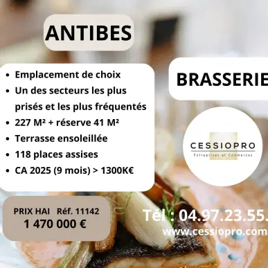 Vente - Brasserie - Antibes (06600)-photo-1