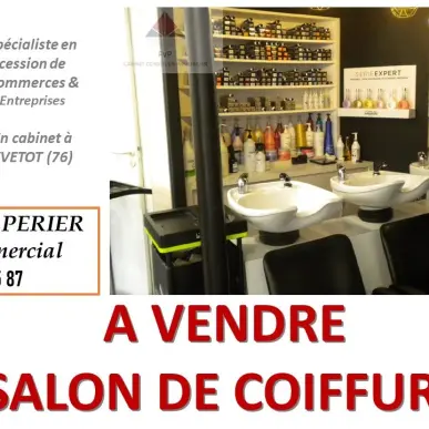 Vente - Salon de coiffure - Bolbec (76210)-photo-2
