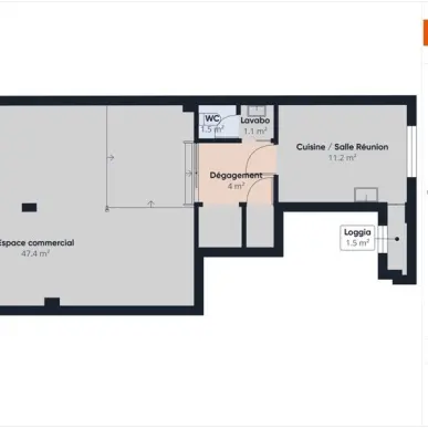 Vente de murs de boutique - L'Horme (42152)-photo-7