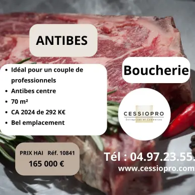 Vente - Boucherie - Antibes (06600)-photo-1