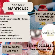 Vente - Bar - Tabac - Glacier - Loto - PMU - Martigues (13500)