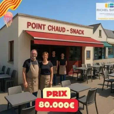 Vente - Restaurant - Restaurant rapide - Snack - Terminal de cuisson - Pyrénées-Orientales (66)-photo-2