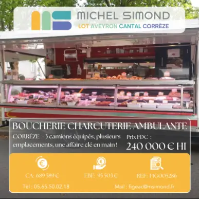 Vente - Boucherie - Charcuterie - Rôtisserie - Corrèze (19)-photo-1