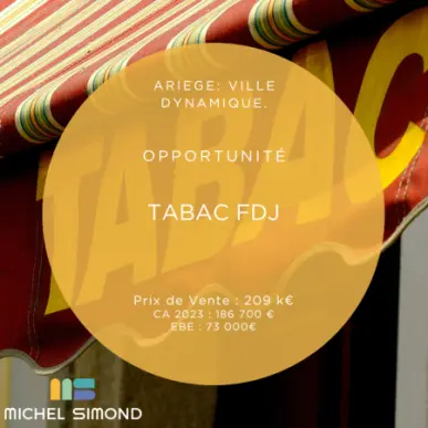 Vente - Tabac - Loto - Papeterie - PMU - Presse - Ariège (09)-photo-2