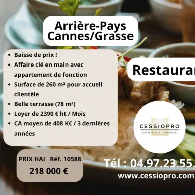 Vente - Restaurant - Grasse (06130)-photo-5