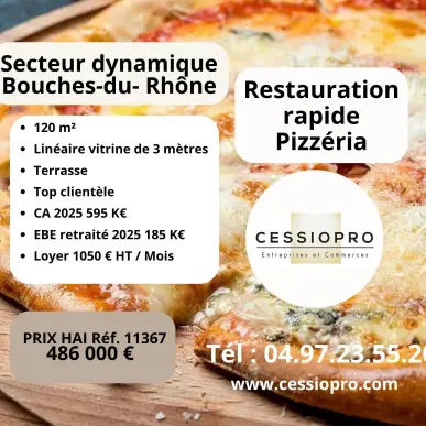 Vente - Restaurant - Pizzeria - Marseille 1er (13001)-photo-1