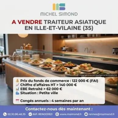 Vente - Restaurant - Traiteur - Vente à emporter - Ille-et-Vilaine (35)-photo-1