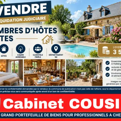 Vente - Alimentation - Gîte - Benoîtville (50340)-photo-2