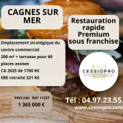 Vente - Restaurant - Restaurant rapide - Cagnes-sur-Mer (06800)