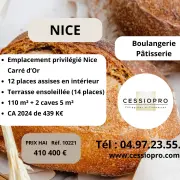 Vente - Boulangerie - Pâtisserie - Nice (06000)