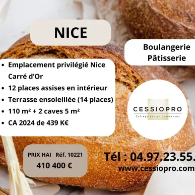 Vente - Boulangerie - Pâtisserie - Nice (06000)-photo-1