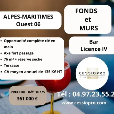 Vente - Bar - Loto - Grasse (06130)-photo-1