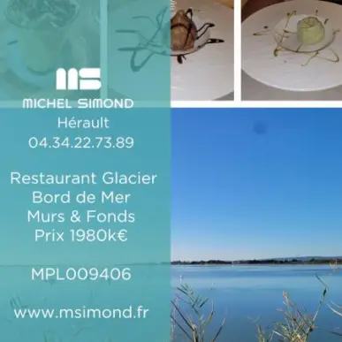 Vente - Hôtel - Restaurant - Café - Glacier - Hérault (34)-photo-1
