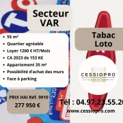 Vente - Tabac - Loto - Toulon (83000)