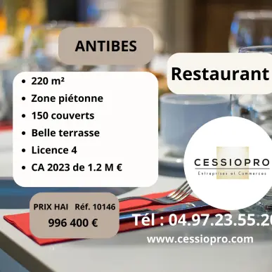 Vente - Restaurant - Antibes (06600)-photo-1