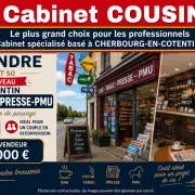 Vente - Bar - Tabac - Alimentation - Loto - PMU - Presse - Benoîtville (50340)