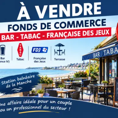 Vente - Bar - Brasserie - Tabac - FDJ - Licence IV - Loto - Manche (50)-photo-1