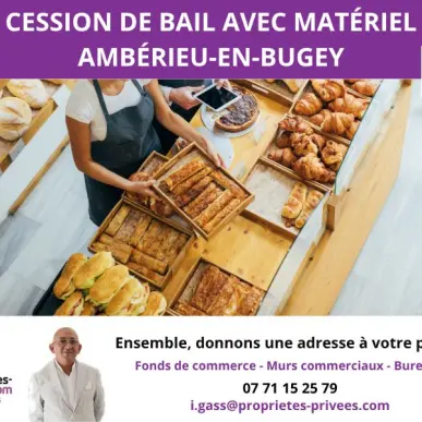 Vente - Boulangerie - Pâtisserie - Ain (01)-photo-4