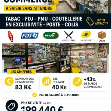 Vente - Tabac - PMU - Presse - CBD - Meurthe-et-Moselle (54)-photo-9