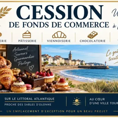 Vente - Boulangerie - Pâtisserie - Traiteur - Les Sables-d'Olonne (85100)-photo-1