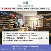 Vente - Bar - Tabac - Loto - PMU - Ille-et-Vilaine (35)