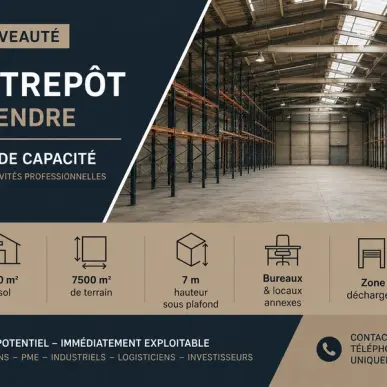 Vente Entrepôt / Local d'activités - Aisne (02)-photo-1