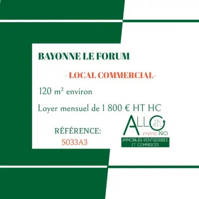 Location Local Commercial - Bayonne (64100)-photo-6