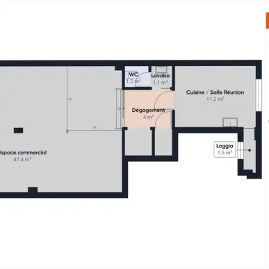 Vente de murs de boutique - L'Horme (42152)-photo-3