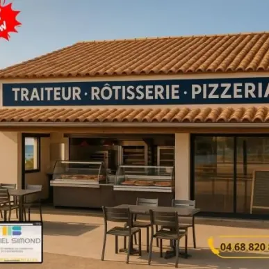 Vente - Restaurant - Pizzeria - Rôtisserie - Traiteur - Pyrénées-Orientales (66)-photo-2