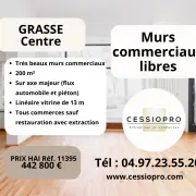 Vente de murs de boutique - Grasse (06130)