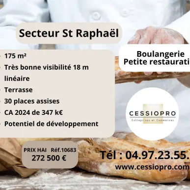 Vente - Restaurant - Boulangerie - Sandwicherie - Saint-raphael (83700)-photo-1