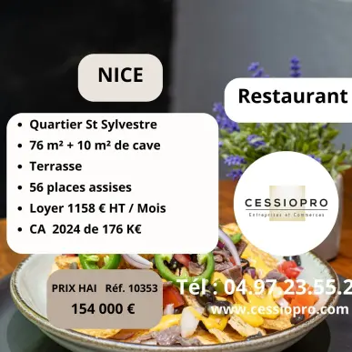 Vente - Restaurant - Nice (06100)-photo-1