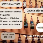 Vente - Cave à vins - Vins et spiritueux - Antibes (06600)