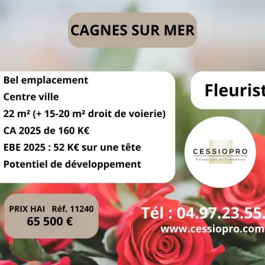 Vente - Fleuriste - Cagnes-sur-Mer (06800)-photo-1