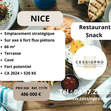 Vente - Restaurant - Snack - Nice (06000)-photo-2