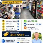 Vente - Tabac - Alimentation - Epicerie - FDJ - Bas-Rhin (67)